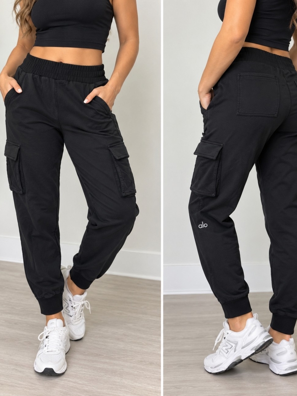 Alo High-Rise Cargo Joggers